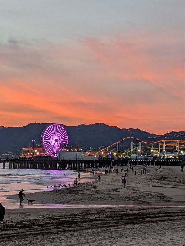 Закаты конечно тут огненные, хорошее окончание дня, открыл себе новую 